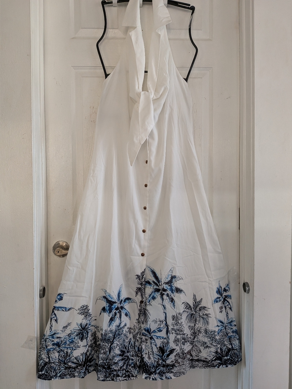 Commense Boho Tie-Front Backless Dress - Picture 16 of 16